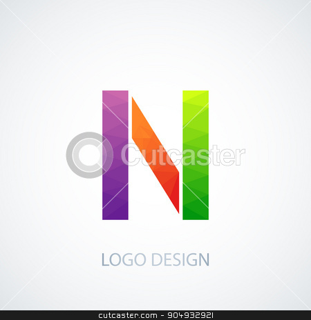 To use this stock image in your creative project, please select the size you need over to the right and click the "Add to Cart" button.
Your downloaded image will come with the Cutcaster watermark removed so don’t worry about the watermark you see on this page. Vector illustration of colorful logo letter n stock vector clipart, Vector illustration of colorful logo letter n. by Amelisk