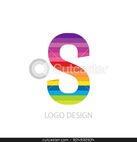 To use this stock image in your creative project, please select the size you need over to the right and click the "Add to Cart" button.
Your downloaded image will come with the Cutcaster watermark removed so don’t worry about the watermark you see on this page. Vector illustration of colorful logo letter stock vector clipart, Vector illustration of colorful logo letter s. by Amelisk