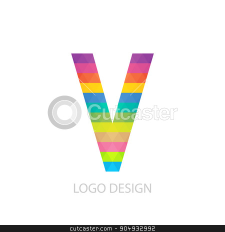 To use this stock image in your creative project, please select the size you need over to the right and click the "Add to Cart" button.
Your downloaded image will come with the Cutcaster watermark removed so don’t worry about the watermark you see on this page. Vector illustration of colorful logo letter stock vector clipart, Vector illustration of colorful logo letter v. by Amelisk