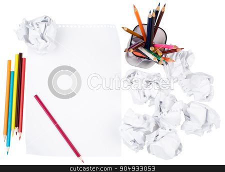 To use this stock image in your creative project, please select the size you need over to the right and click the "Add to Cart" button.
Your downloaded image will come with the Cutcaster watermark removed so don’t worry about the watermark you see on this page. Paper with crumpled paper balls stock photo, Piece of paper with crumpled paper balls on isolated white background by cherezoff