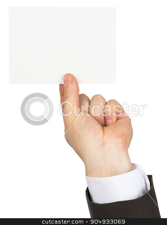 To use this stock image in your creative project, please select the size you need over to the right and click the "Add to Cart" button.
Your downloaded image will come with the Cutcaster watermark removed so don’t worry about the watermark you see on this page. Businessman holding small empty card stock photo, Businessman holding small empty card on isolated white background by cherezoff