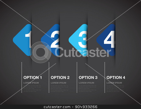 To use this stock image in your creative project, please select the size you need over to the right and click the "Add to Cart" button.
Your downloaded image will come with the Cutcaster watermark removed so don’t worry about the watermark you see on this page. numbered option background stock vector clipart, numbered option background by jameschipper