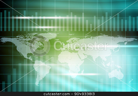 To use this stock image in your creative project, please select the size you need over to the right and click the "Add to Cart" button.
Your downloaded image will come with the Cutcaster watermark removed so don’t worry about the watermark you see on this page. Abstract colorful background with world map stock photo, Abstract colorful background with world map and waves by cherezoff
