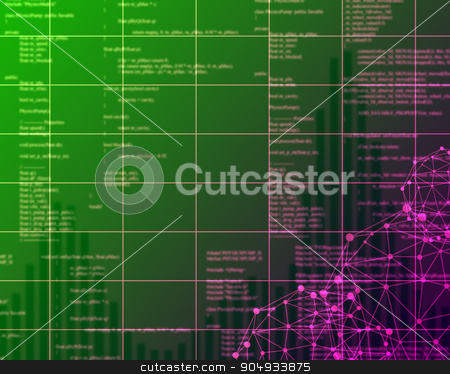 To use this stock image in your creative project, please select the size you need over to the right and click the "Add to Cart" button.
Your downloaded image will come with the Cutcaster watermark removed so don’t worry about the watermark you see on this page. Digital green Abstract background stock photo, Green Digital Abstract background with numbers and light by cherezoff