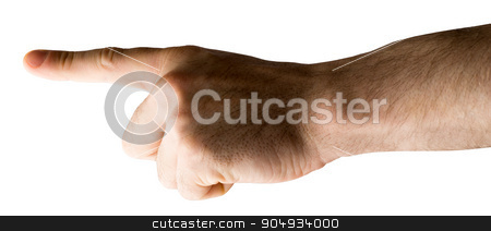 To use this stock image in your creative project, please select the size you need over to the right and click the "Add to Cart" button.
Your downloaded image will come with the Cutcaster watermark removed so don’t worry about the watermark you see on this page. Human hand pointing stock photo, Human hand pointing on isolated white background by cherezoff