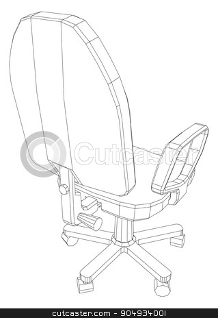 To use this stock image in your creative project, please select the size you need over to the right and click the "Add to Cart" button.
Your downloaded image will come with the Cutcaster watermark removed so don’t worry about the watermark you see on this page. Illustration of chair stock vector clipart, Illustration of chair on white background, vector by cherezoff