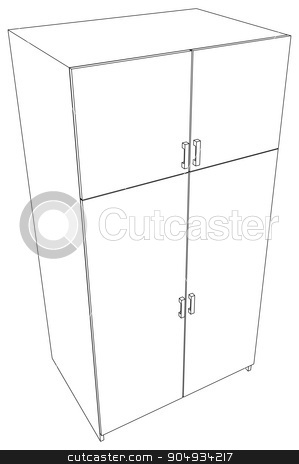 To use this stock image in your creative project, please select the size you need over to the right and click the "Add to Cart" button.
Your downloaded image will come with the Cutcaster watermark removed so don’t worry about the watermark you see on this page. Illustration of closed cabinet stock vector clipart, Illustration of closed cabinet on white background, vector illustration by cherezoff