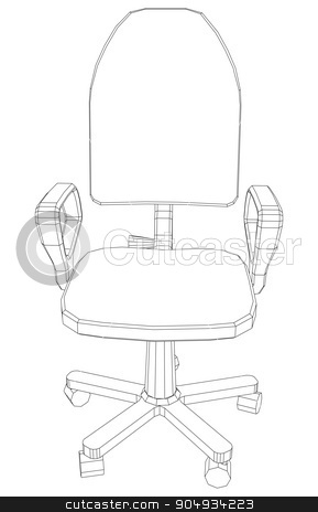 To use this stock image in your creative project, please select the size you need over to the right and click the "Add to Cart" button.
Your downloaded image will come with the Cutcaster watermark removed so don’t worry about the watermark you see on this page. Illustration of chair stock vector clipart, Illustration of chair on white background, vector by cherezoff