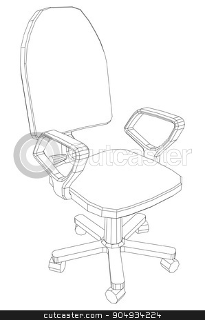 To use this stock image in your creative project, please select the size you need over to the right and click the "Add to Cart" button.
Your downloaded image will come with the Cutcaster watermark removed so don’t worry about the watermark you see on this page. Illustration of chair stock vector clipart, Illustration of chair on white background, side view by cherezoff