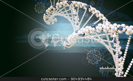 To use this stock image in your creative project, please select the size you need over to the right and click the "Add to Cart" button.
Your downloaded image will come with the Cutcaster watermark removed so don’t worry about the watermark you see on this page. DNA molecule on blue stock photo, DNA molecule on blue background, abstract background by cherezoff