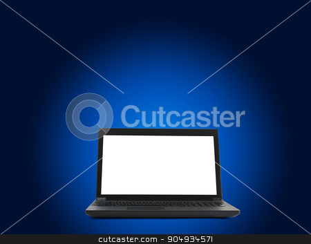 To use this stock image in your creative project, please select the size you need over to the right and click the "Add to Cart" button.
Your downloaded image will come with the Cutcaster watermark removed so don’t worry about the watermark you see on this page. Laptop with blank screen stock photo, Black laptop with blank screen on blue background by cherezoff