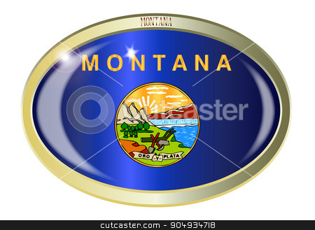 To use this stock image in your creative project, please select the size you need over to the right and click the "Add to Cart" button.
Your downloaded image will come with the Cutcaster watermark removed so don’t worry about the watermark you see on this page. Montana State Flag Oval Button stock vector clipart, Oval metal button with the Montana state Flag isolated on a white background by Kotto