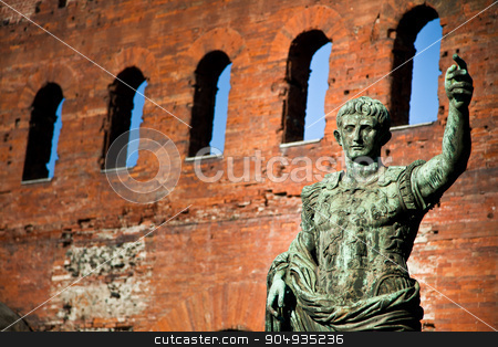 To use this stock image in your creative project, please select the size you need over to the right and click the "Add to Cart" button.
Your downloaded image will come with the Cutcaster watermark removed so don’t worry about the watermark you see on this page. The leader: Cesare Augustus - Emperor stock photo, Statue of Cesare Augustus in Torino - Italy: concept of leadership by Paolo Gallo