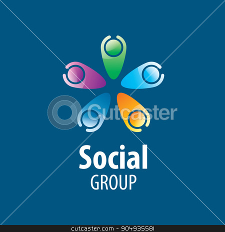 To use this stock image in your creative project, please select the size you need over to the right and click the "Add to Cart" button.
Your downloaded image will come with the Cutcaster watermark removed so don’t worry about the watermark you see on this page. Social Group logo stock vector clipart, Abstract vector logo people for social groups by Aleksey Butenkov