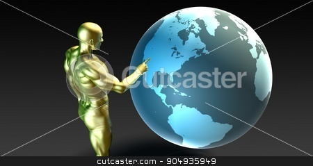 To use this stock image in your creative project, please select the size you need over to the right and click the "Add to Cart" button.
Your downloaded image will come with the Cutcaster watermark removed so don’t worry about the watermark you see on this page. Businessman Pointing at North America stock photo, Businessman Pointing at North America Business Investment by Kheng Ho Toh