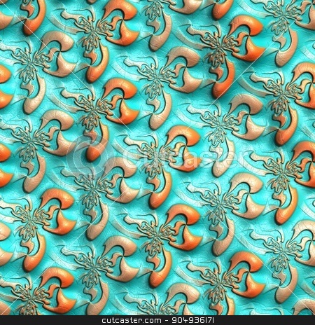 To use this stock image in your creative project, please select the size you need over to the right and click the "Add to Cart" button.
Your downloaded image will come with the Cutcaster watermark removed so don’t worry about the watermark you see on this page. Pattern background leather tile stock photo, Luxury background tile with embossed fractal on leather by Maria Repkova