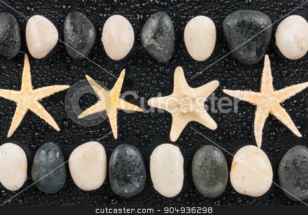 To use this stock image in your creative project, please select the size you need over to the right and click the "Add to Cart" button.
Your downloaded image will come with the Cutcaster watermark removed so don’t worry about the watermark you see on this page. zen stones and starfish with water drops stock photo, zen stones and starfish with water drops,with space for text by alekleks