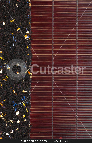 To use this stock image in your creative project, please select the size you need over to the right and click the "Add to Cart" button.
Your downloaded image will come with the Cutcaster watermark removed so don’t worry about the watermark you see on this page. Dried black tea on a dark bamboo mat stock photo, Dried black tea on a dark bamboo mat, with space for text by alekleks