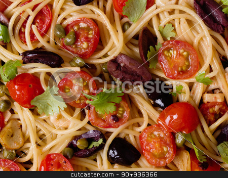 To use this stock image in your creative project, please select the size you need over to the right and click the "Add to Cart" button.
Your downloaded image will come with the Cutcaster watermark removed so don’t worry about the watermark you see on this page. italian spaghetti puttanesca pasta food background stock photo, close up of italian spaghetti puttanesca pasta food background by zkruger