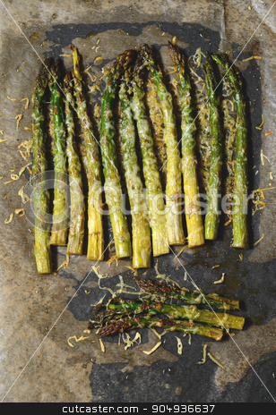 To use this stock image in your creative project, please select the size you need over to the right and click the "Add to Cart" button.
Your downloaded image will come with the Cutcaster watermark removed so don’t worry about the watermark you see on this page. Oven roasted asparagus stock photo, Oven roasted asparagus with olive oil in a pan by sutike