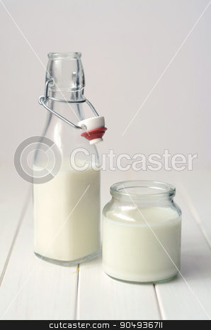 To use this stock image in your creative project, please select the size you need over to the right and click the "Add to Cart" button.
Your downloaded image will come with the Cutcaster watermark removed so don’t worry about the watermark you see on this page. Milk in a glass bottle stock photo, Milk in a glass bottle on white wooden background by sutike