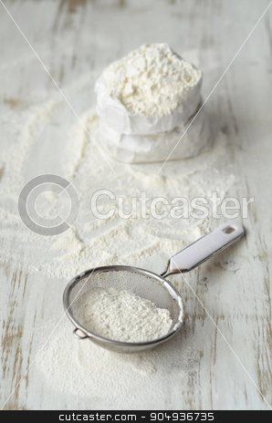 To use this stock image in your creative project, please select the size you need over to the right and click the "Add to Cart" button.
Your downloaded image will come with the Cutcaster watermark removed so don’t worry about the watermark you see on this page. Wheat flour on the table stock photo, Wheat flour on a white wooden table by sutike