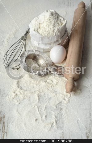To use this stock image in your creative project, please select the size you need over to the right and click the "Add to Cart" button.
Your downloaded image will come with the Cutcaster watermark removed so don’t worry about the watermark you see on this page. baking ingredients on a table stock photo, baking ingredients on a wooden table. top view by sutike