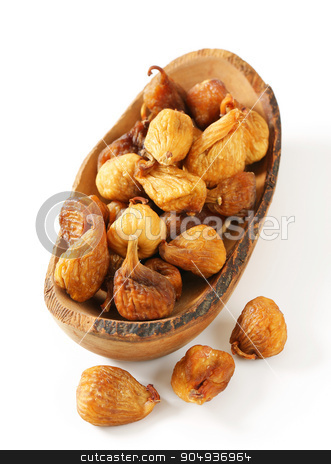 To use this stock image in your creative project, please select the size you need over to the right and click the "Add to Cart" button.
Your downloaded image will come with the Cutcaster watermark removed so don’t worry about the watermark you see on this page. Dried figs stock photo, Dried figs in olive wood bowl by Digifoodstock
