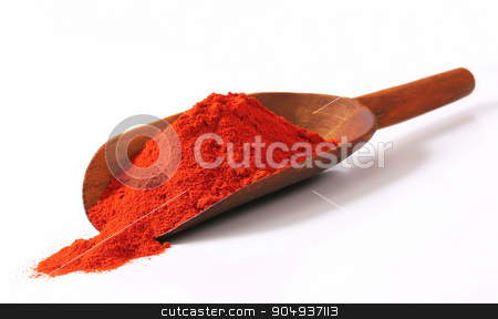 To use this stock image in your creative project, please select the size you need over to the right and click the "Add to Cart" button.
Your downloaded image will come with the Cutcaster watermark removed so don’t worry about the watermark you see on this page. Paprika powder stock photo, Heap of paprika powder on a wooden scoop by Digifoodstock