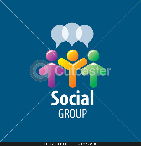 To use this stock image in your creative project, please select the size you need over to the right and click the "Add to Cart" button.
Your downloaded image will come with the Cutcaster watermark removed so don’t worry about the watermark you see on this page. Social Group logo stock vector clipart, Abstract vector logo people for social groups by Aleksey Butenkov