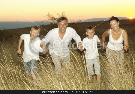 To use this stock image in your creative project, please select the size you need over to the right and click the "Add to Cart" button.
Your downloaded image will come with the Cutcaster watermark removed so don’t worry about the watermark you see on this page. Happy family in wheat field stock photo, Happy family in wheat summer field at sunset by Ruslan Huzau
