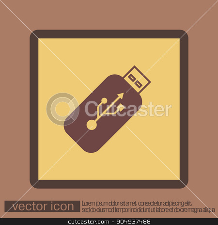 To use this stock image in your creative project, please select the size you need over to the right and click the "Add to Cart" button.
Your downloaded image will come with the Cutcaster watermark removed so don’t worry about the watermark you see on this page. Vector usb flash icon disk stock vector clipart, usb flash icon disk. vector icon by LittleCuckoo