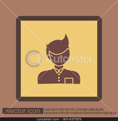 To use this stock image in your creative project, please select the size you need over to the right and click the "Add to Cart" button.
Your downloaded image will come with the Cutcaster watermark removed so don’t worry about the watermark you see on this page. A male avatar. Picture a man. Manager or an office worker . stock vector clipart, A male avatar. Picture a man. Manager or an office worker . by LittleCuckoo