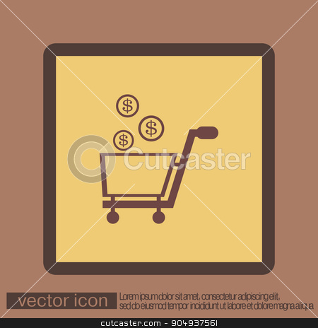 To use this stock image in your creative project, please select the size you need over to the right and click the "Add to Cart" button.
Your downloaded image will come with the Cutcaster watermark removed so don’t worry about the watermark you see on this page. shopping cart with money stock vector clipart, shopping cart with money by LittleCuckoo