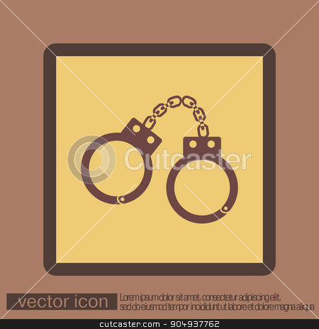 To use this stock image in your creative project, please select the size you need over to the right and click the "Add to Cart" button.
Your downloaded image will come with the Cutcaster watermark removed so don’t worry about the watermark you see on this page. handcuffs. symbol of justice . police icon stock vector clipart, handcuffs icon. symbol of justice . police icon by LittleCuckoo