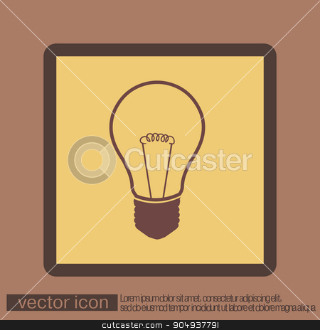 To use this stock image in your creative project, please select the size you need over to the right and click the "Add to Cart" button.
Your downloaded image will come with the Cutcaster watermark removed so don’t worry about the watermark you see on this page. lightbulb. character ideas. incandescent lamp . icon of electric light stock vector clipart, lightbulb sign. character ideas. incandescent lamp . icon of electric light by LittleCuckoo