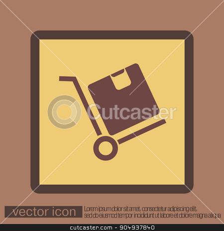 To use this stock image in your creative project, please select the size you need over to the right and click the "Add to Cart" button.
Your downloaded image will come with the Cutcaster watermark removed so don’t worry about the watermark you see on this page. Truck with box. Logistic icon. stock vector clipart, Truck with box. Logistic icon. by LittleCuckoo