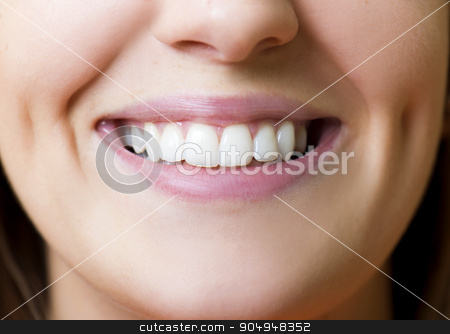 To use this stock image in your creative project, please select the size you need over to the right and click the "Add to Cart" button.
Your downloaded image will come with the Cutcaster watermark removed so don’t worry about the watermark you see on this page. Dental visit stock photo, Beautiful girl is showing her white teeth at dentist by HalfPoint