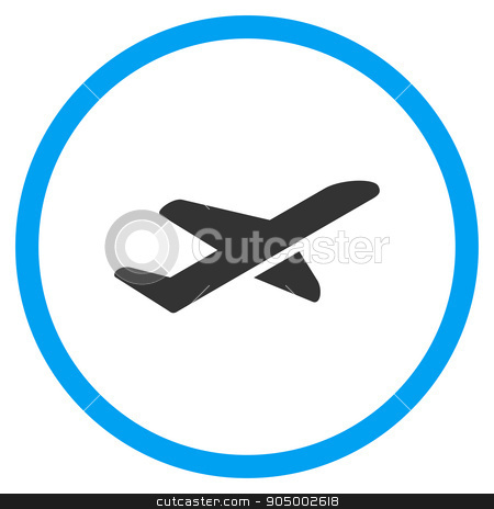 To use this stock image in your creative project, please select the size you need over to the right and click the "Add to Cart" button.
Your downloaded image will come with the Cutcaster watermark removed so don’t worry about the watermark you see on this page. Airplane Takeoff Circled Icon stock vector clipart, Airplane Takeoff vector icon. Style is bicolor flat circled symbol, blue and gray colors, rounded angles, white background by ahasoft