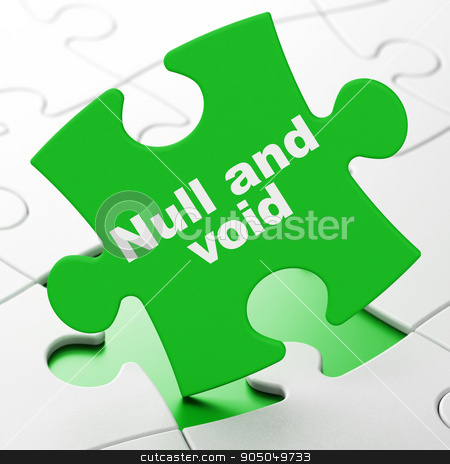 To use this stock image in your creative project, please select the size you need over to the right and click the "Add to Cart" button.
Your downloaded image will come with the Cutcaster watermark removed so don’t worry about the watermark you see on this page. Law concept: Null And Void on puzzle background stock photo, Law concept: Null And Void on Green puzzle pieces background, 3d render by mkabakov
