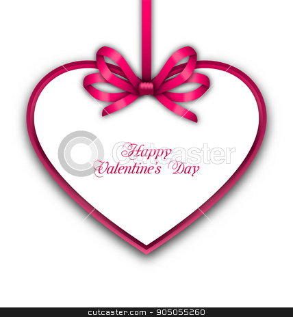 To use this stock image in your creative project, please select the size you need over to the right and click the "Add to Cart" button.
Your downloaded image will come with the Cutcaster watermark removed so don’t worry about the watermark you see on this page. Celebration Card in form Heart with Ribbon for Valentines Day stock vector clipart, Illustration Celebration Card in form Heart with Ribbon for Valentines Day - Vector by -=Mad Dog=-