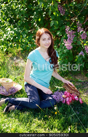 To use this stock image in your creative project, please select the size you need over to the right and click the "Add to Cart" button.
Your downloaded image will come with the Cutcaster watermark removed so don’t worry about the watermark you see on this page. beautiful woman near the lilac tree in the park stock photo, beautiful woman near the lilac tree in the park. by timonko