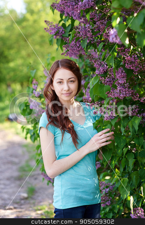 To use this stock image in your creative project, please select the size you need over to the right and click the "Add to Cart" button.
Your downloaded image will come with the Cutcaster watermark removed so don’t worry about the watermark you see on this page. beautiful woman near the lilac tree in the park stock photo, beautiful woman near the lilac tree in the park. by timonko