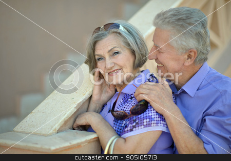 To use this stock image in your creative project, please select the size you need over to the right and click the "Add to Cart" button.
Your downloaded image will come with the Cutcaster watermark removed so don’t worry about the watermark you see on this page. Happy elderly couple stock photo, Happy elderly couple enjoying each other's company by Ruslan Huzau