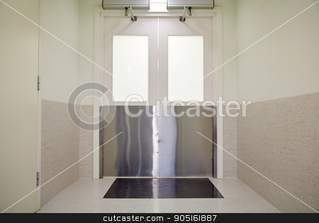 To use this stock image in your creative project, please select the size you need over to the right and click the "Add to Cart" button.
Your downloaded image will come with the Cutcaster watermark removed so don’t worry about the watermark you see on this page. doors at hospital or laboratory corridor stock photo, medicine, science, health care, emergency and interior concept - doors at hospital or laboratory corridor by Syda Productions