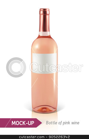 To use this stock image in your creative project, please select the size you need over to the right and click the "Add to Cart" button.
Your downloaded image will come with the Cutcaster watermark removed so don’t worry about the watermark you see on this page. bottle of rose wine stock vector clipart, Mockup realistic bottle of rose wine on a white background with reflection and shadow. Template for wine label design. by D0r0thy