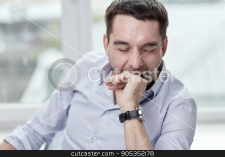 To use this stock image in your creative project, please select the size you need over to the right and click the "Add to Cart" button.
Your downloaded image will come with the Cutcaster watermark removed so don’t worry about the watermark you see on this page. yawning tired man at home or office stock photo, people and tiredness concept - yawning tired man at home or office by Syda Productions