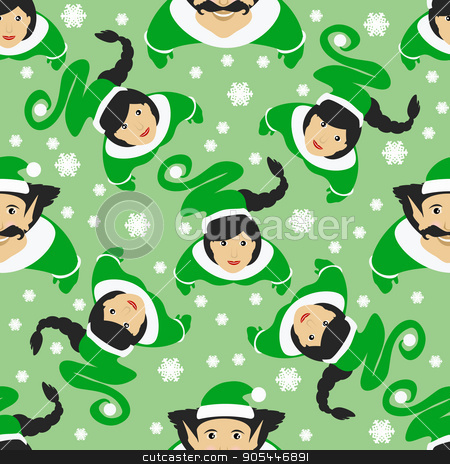 To use this stock image in your creative project, please select the size you need over to the right and click the "Add to Cart" button.
Your downloaded image will come with the Cutcaster watermark removed so don’t worry about the watermark you see on this page. seamless pattern. EPS 10 vector illustration. used for printing, websites, design, ukrasheniayya, interior, fabrics, etc. Christmas theme. Girls Around the elves are on a green background stock vector clipart, seamless pattern. EPS 10 vector illustration. used for printing, websites, design, ukrasheniayya, interior fabrics etc Christmas theme by Kseniia