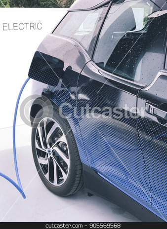 To use this stock image in your creative project, please select the size you need over to the right and click the "Add to Cart" button.
Your downloaded image will come with the Cutcaster watermark removed so don’t worry about the watermark you see on this page. Electric vehicle being plugged in stock photo, Electric vehicle being plugged in or unplugged by Dariusz Miszkiel