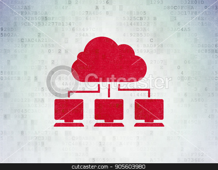 To use this stock image in your creative project, please select the size you need over to the right and click the "Add to Cart" button.
Your downloaded image will come with the Cutcaster watermark removed so don’t worry about the watermark you see on this page. Cloud technology concept: Cloud Network on Digital Data Paper background stock photo, Cloud technology concept: Painted red Cloud Network icon on Digital Data Paper background by mkabakov